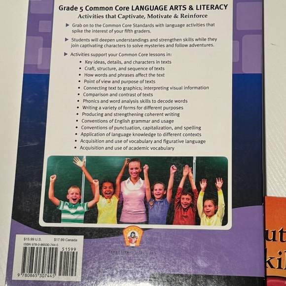 3 Language Arts Teacher Resource Books for 3rd-5th Grades - Picture 3 of 9